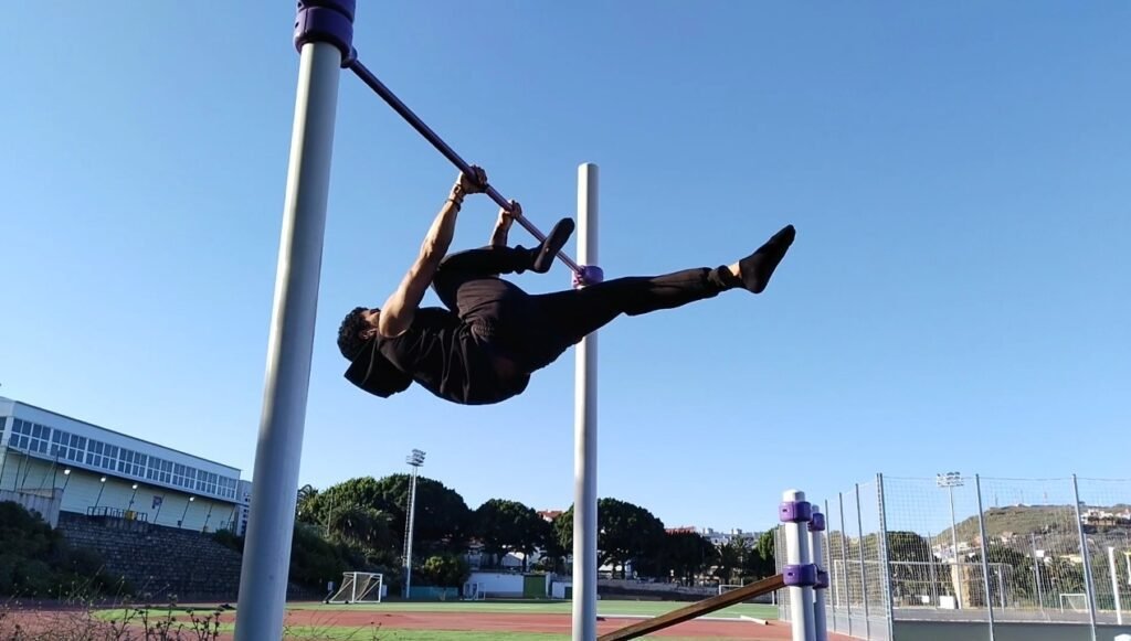 Front Lever a una Pierna